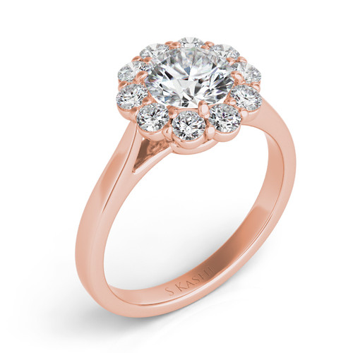 Diamond Engagement Ring 
 in 14K Rose Gold 
 
 
 EN7376-2RG