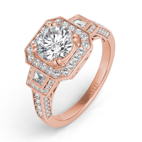 Diamond Engagement Ring 
 in 14K Rose Gold 
 
 
 EN7160-15RG