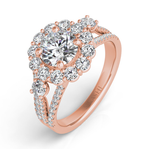 Diamond Engagement Ring 
 in 14K Rose Gold 
 
 
 EN7415-2RG