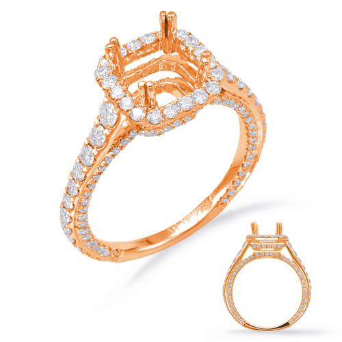 Diamond Engagement Ring 
 in 14K Rose Gold 
 
 
 EN7730-15RG