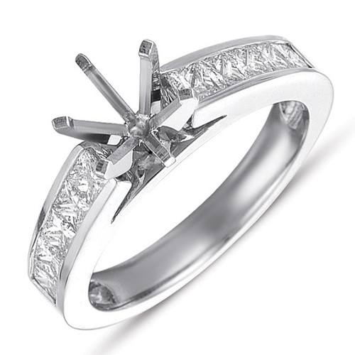 Diamond Engagement Ring 
 in 14K White Gold 
 

 EN1801WG