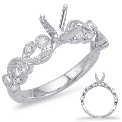 Diamond Engagement Ring 
 in 14K White Gold 
 

 EN8019-1WG