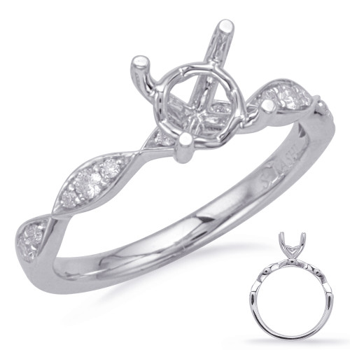 Diamond Engagement Ring 
 in 14K White Gold 
 

 EN8158-1WG