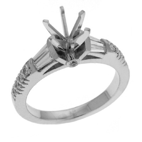 Diamond Engagement Ring 
 in 14K White Gold 
 
 
 EN6903WG