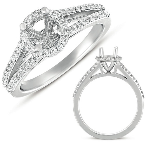 Diamond Engagement Ring 
 in 14K White Gold 
 
 
 EN7392-50WG