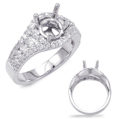 Diamond Engagement Ring 
 in 14K White Gold 
 
 
 EN7670-2WG