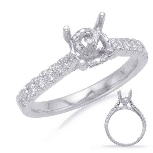 Diamond Engagement Ring 
 in 14K White Gold 
 
 
 EN8103-50WG