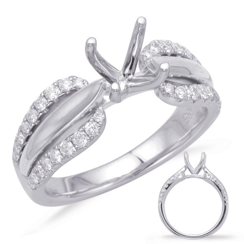 Diamond Engagement Ring 
 in 14K White Gold 
 
 
 EN8002-75WG