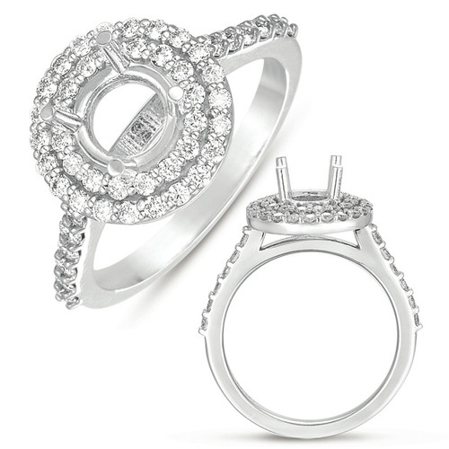 Diamond Engagement Ring 
 in 14K White Gold 
 
 
 EN7448-50WG