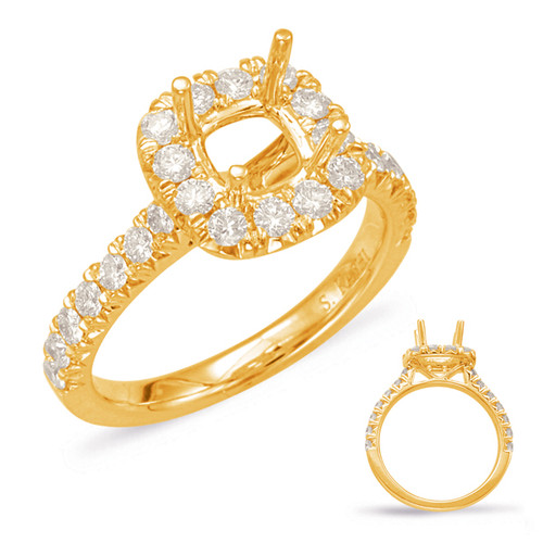 Diamond Engagement Ring  in 14K Yellow Gold    EN7892-50YG