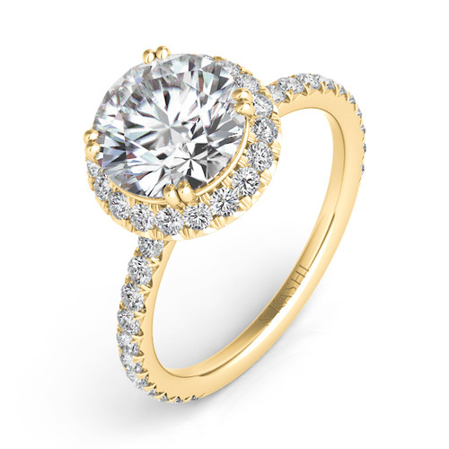 Diamond Engagement Ring  in 14K Yellow Gold    EN7600-75YG