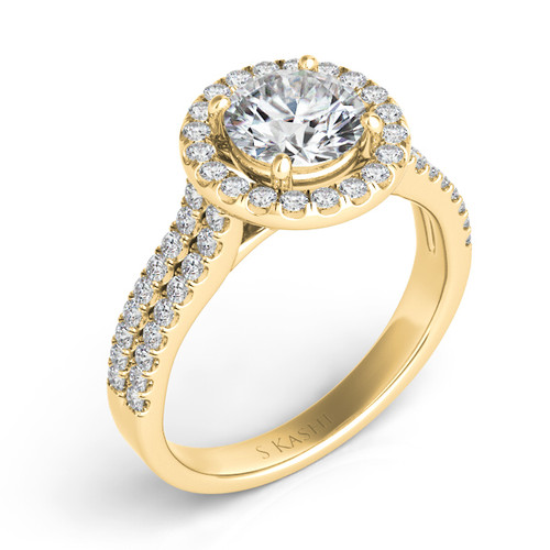 Diamond Engagement Ring  in 14K Yellow Gold    EN7571-50YG