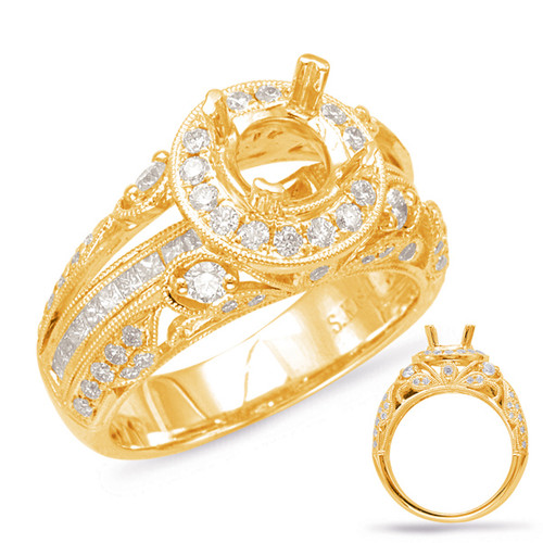 Diamond Engagement Ring  in 14K Yellow Gold    EN7919-1YG