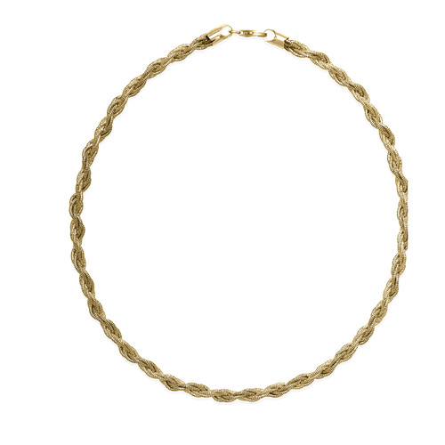 SPRING ROPE Gold Plated Necklace