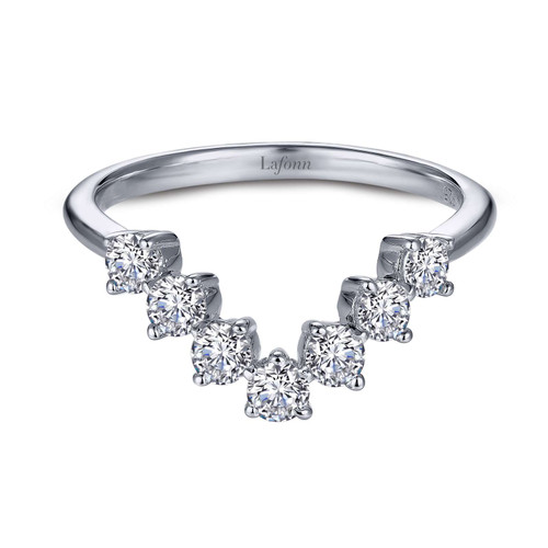 Lafonn 7 Symbols of Joy Ring bonded in Platinum