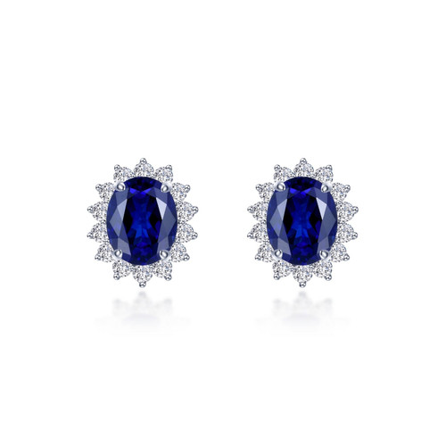 Lafonn 6.2 CTW Halo Stud  Earrings