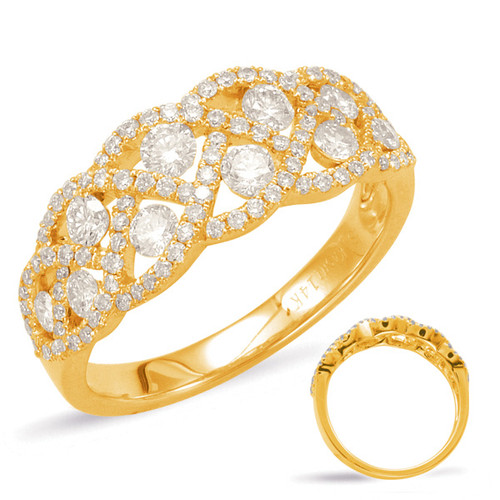 Yellow Gold Diamond Fashion Ring

				
                	Style # D4443YG