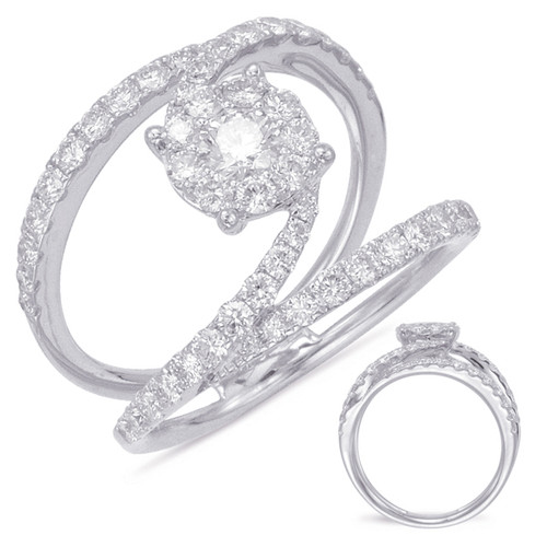 White Gold Diamond Fashion Ring

				
                	Style # D4551WG