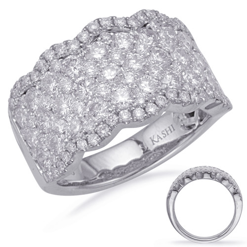 White Gold Diamond Fashion Ring

				
                	Style # D4677WG