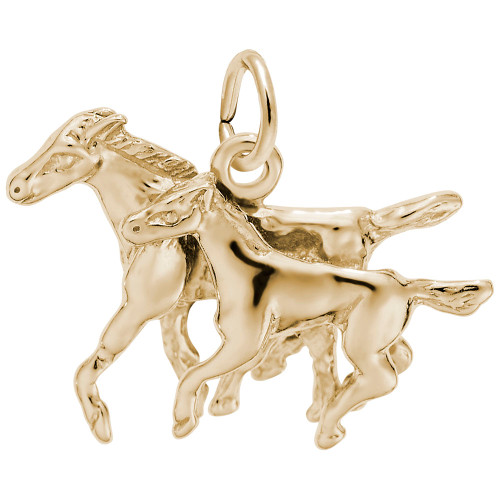 Horse & Colt Rembrant Charm