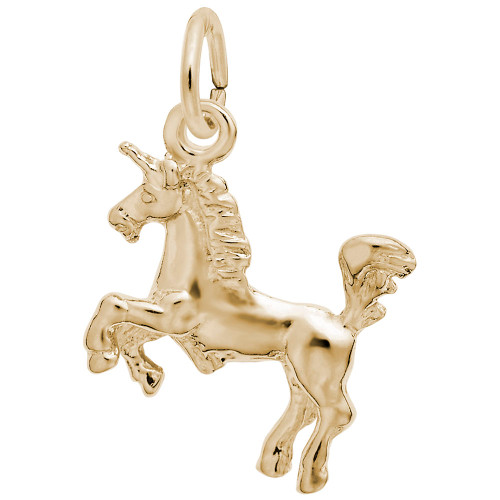 Small Unicorn Rembrant Charm