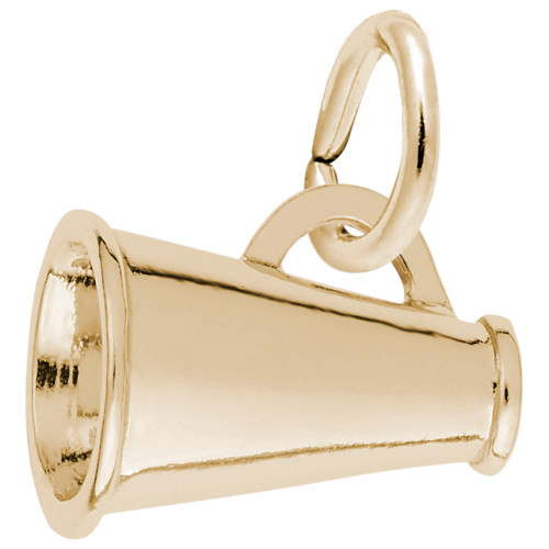 Small Megaphone Rembrant Charm