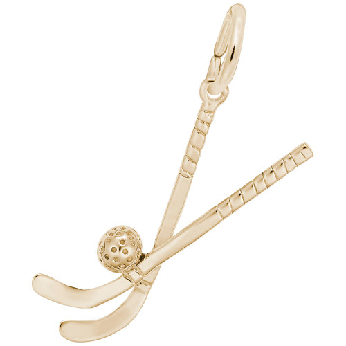 Field Hockey Sticks with Ball Rembrant Charm