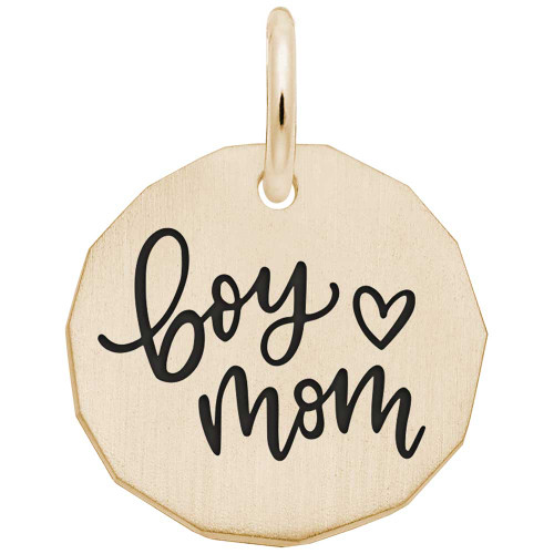 New Boy Mom Rembrant Charm