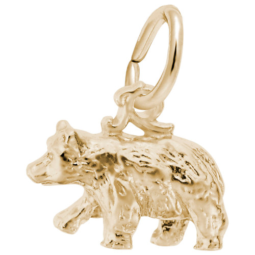 Black Bear Small Rembrant Charm