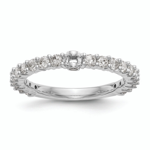 Peg Set Diamond Semi-mount Engagement Ring s