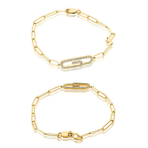 Diamond Bracelet in 14KT Gold XB1023