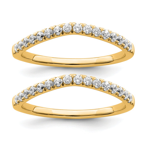 True Origin Lab Grown Diamond Set of 2 Wedding Bands