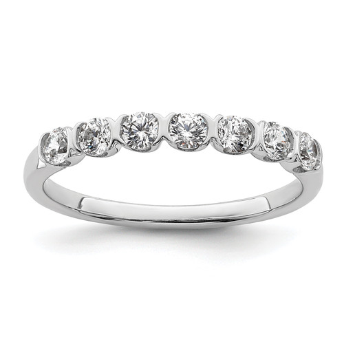 7-Stone Diamond Wedding Bands