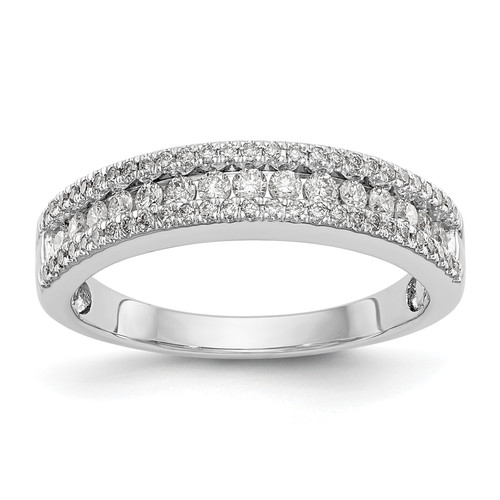 14KT White Gold 1/2 carat Complete Diamond Band