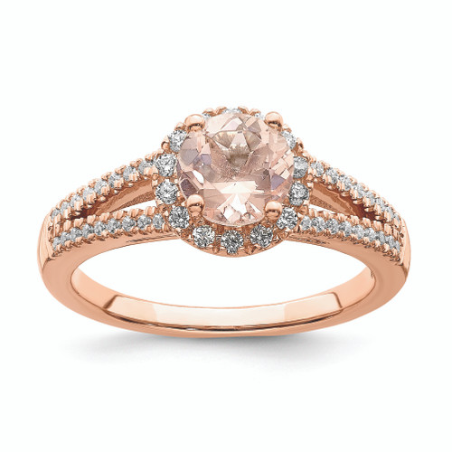 Diamond & Gemstone Halo Engagement Rings