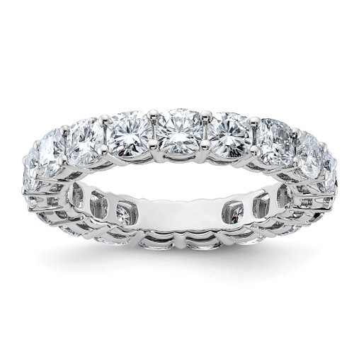 Cushion Moissanite Eternity Band