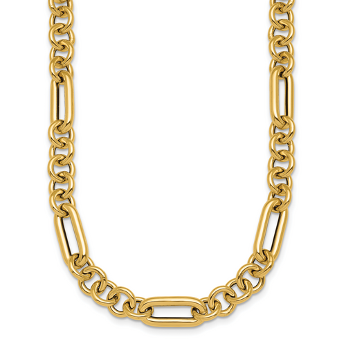Herco 14K Polished Fancy Link Necklace