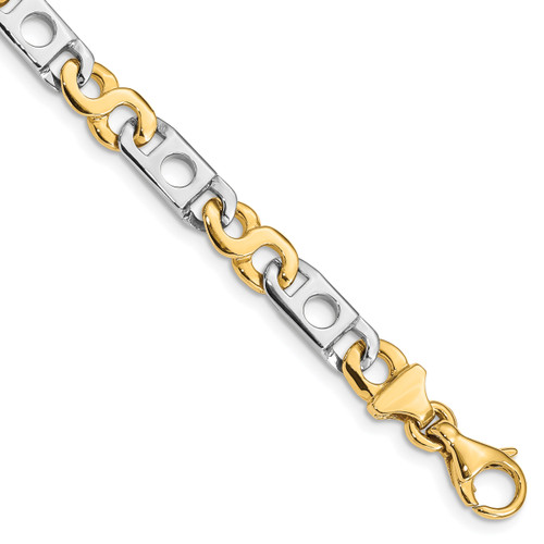 LK225 Hand-polished Fancy Link Chain