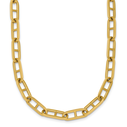 HERCO Gold 6.6mm Anchor Chain Link Necklaces