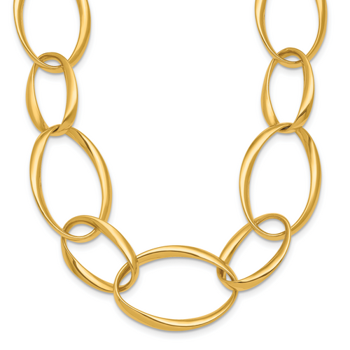 HERCO Gold Mixed Large Link Necklaces
