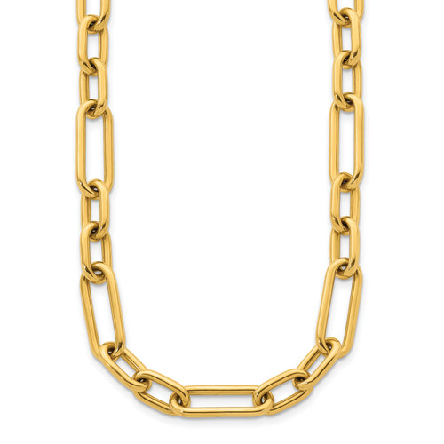 HERCO Gold Mixed Oval Link Necklaces