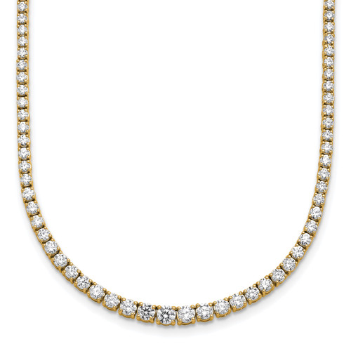 Grande Lab Grown Diamond Graduated Necklaces