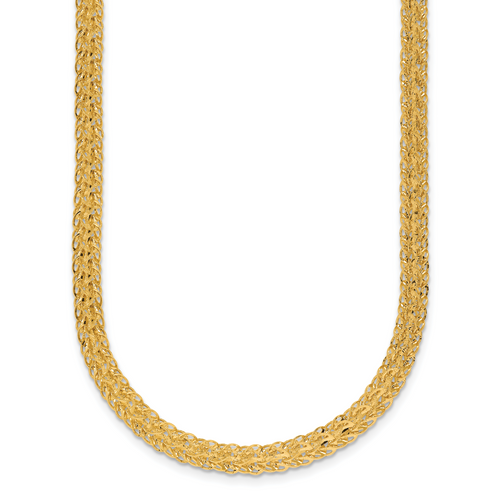 Herco Polished and Textured Fancy Chain Necklaces