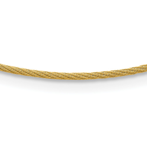 HERCO Gold Twisted Cable Necklaces