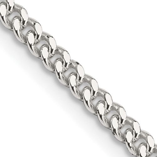 Sterling Silver 3mm Curb Chain