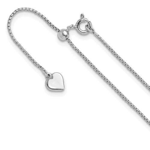Leslies Adjustable Round Box Chain Necklaces