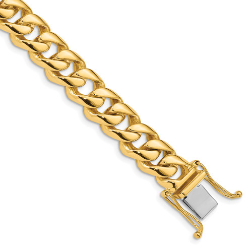 Hand-polished Rounded Curb Link Chain
