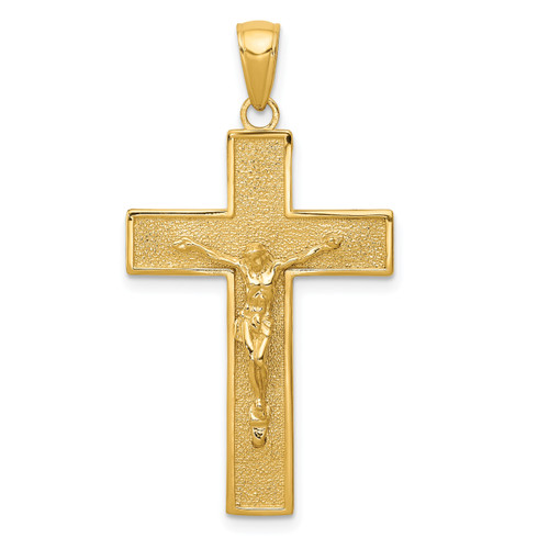 10K Gold  Crucifix Pendant