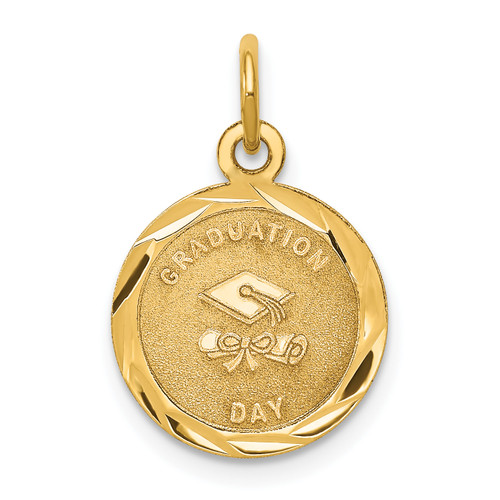 14K Gold  GRADUATION DAY Charm