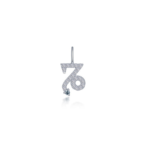 Lafonn Capricorn Zodiac Charm Pendant